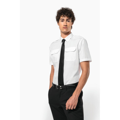Men's short-sleeved pilot shirt
